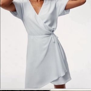 Aritzia powder blue dress
